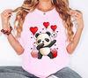 Cute Panda Shirt, Valentine Dabbing Panda Comfort Colors® Shirt, Cute Valentine Day Shirt, Valentine Gift for Her, Valentine Day Shirt.jpg