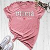 Custom Mama Shirt, Valentines Day Tshirt, Mama With Children Names Shirt, Blessed Mama Tshirt, Personalized Mama T-shirt, Mothers Day Shirt.jpg