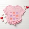 Happy Face Valentine's Day Shirt, Cute Happy Face Shirt, Retro Heart Shirt, Groovy Valentines Day Shirt, Happy Face Crewneck, Love Shirt.jpg