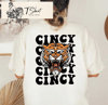 Cincy Cincinnati Bengals Tee Shirt Printed on Back Gift for Her - Happy Place for Music Lovers.jpg
