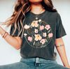 Comfort Colors® Wildflower Tshirt, Flower Shirt, Gift for Women, Ladies Shirts, Flowers Lover Shirt, Wild Flowers Shirt, Floral Tshirt.jpg