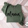 Cute Mama Sweatshirt, Mothers Day Gift, Grandma Sweatshirt, Nana Shirt, Gift For Mother, Mama Crewneck, New Mom Shirt, Grammy Shirt.jpg