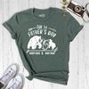 Our First Father's Day Shirts, Custom Fathers Day Shirt, Bear Dad And Baby Shirt, 1st Fathers Day Outfit, Matching Fathers Day Shirt.jpg