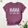 Personalized Mama Shirt with Kids Names, Mothers Day Shirt, Cute Mom Life Shirt, Mama With Children Names Tee, New Mommy Shirt, Mama T-Shirt.jpg