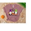 Gnomes Halloween Shirt, Gnome Halloween Sweatshirt, Pumpkin Shirt, Fall Sweatshirt Spooky Season TShirt, Adult Fall Shir.jpg