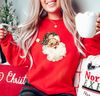 Leopard Santa Claus Sweatshirt, Retro Christmas Santa Sweater, Santa Claus Shirt, Santa Face, Christmas Gifts,Funny Santa Claus Crewneck.jpg