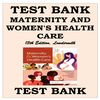 TEST BANK MATERNITY AND WOMEN'S HEALTH CARE 13TH EDITION, LOWDERMILK-1-10_00001.jpg