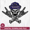 Baltimore Ravens Skull svg , eps , dxf , png file , digital download.jpg