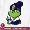 Boujee grinch Toronto Blue Jays svg eps dxf png file, Digital Download, Instant Download.jpg
