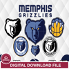 Bundle Memphis Grizzlies Logo svg eps dxf png file.png