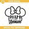 Avengers Women Heroes Embroidery Designs, Avengers Minnie Ears Embroidery Files.jpg