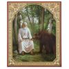 Saint Seraphim of Sarov with Bear