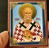 Saint Gregory the Theologian, Handmade Russian Orthodox icon