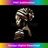 RJ-20240124-13479_Kente Cloth Head Wrap Ethnic Beautiful African Afro Woman  0745.jpg