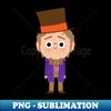 WILLY WONKA 1 - Signature Sublimation PNG File