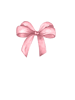 Pink Bow Ribbon Knot Coquette Watercolor Painted.png