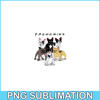 HL161023145-Frenchie Bulldog And Friends PNG, French Bulldog PNG, French Dog Artwork PNG.png