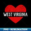 SN-21842_I Love West Virginia USA State Retro Vintage Heart Gift 4947.jpg