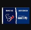 Houston Texans and Seattle Seahawks Divided Flag 3x5ft.png