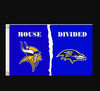 Minnesota Vikings and Baltimore Ravens Divided Flag 3x5ft.png
