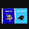 Minnesota Vikings and Carolina Panthers Divided Flag 3x5ft.png
