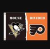 Pittsburgh Penguins and Philadelphia Flyers Divided Flag 3x5ft.png