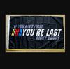 Shake N Bake Flag Nascar Racing Ain't 1st Last RB Poster Sign 3x5.png