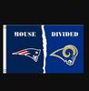 New England Patriots and Los Angeles Rams Divided Flag 3x5ft.jpg