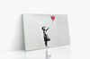 Banksy's Girl With Balloon Canvas Wall Art, Urban Style Canvas, Graffiti Wall Art, Photographic Art, Canvas Art Print.jpg