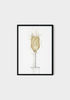 115 Champagne glass canvas - Champagne Wall Art - Wall art printing Champagne - Champagne painting , Champagne canvas.jpg