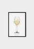 117 White Wine Glass Canvas - wine glass Wall Art - Wine glass wall art print - white wine glass painting, wine glass canvas.jpg