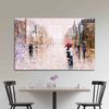 Mural Art, Wall Decoration, Glass Printing, Couple With Red Umbrella, City Landscape Glass Decor, Landscape Glass Decor,.jpg