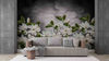 White Magnolia Flower Wallpaper, White Flower Wall Art, Botanical Wall Stickers, Gift For Him, Trendy Wall Poster, 3D Wallpaper, Home Decor,.jpg