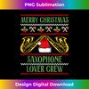BB-20231219-12992_Saxophone Christmas Saxophonist Musician Santa Claus Music Tank Top.jpg