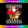 QC-20231219-15230_Ugly Xmas Sweater Style Santa Riding Bulldog Christmas 1013.jpg
