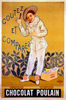 Boy Pierrot Chocolat Poulain Taste And Compare French Vintage Poster Repro.jpg