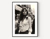 Jane Birkin Smoking Print, Fashion Black and White Wall Art, Vintage Print, Photography Prints, Museum Quality Photo Art Print.jpg