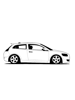 Volvo C30 Lateral silhouette.png