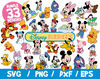 Disney Babies SVG Bundle Baby Winnie Mickey Minnie Tigger Eeyore Piglet Donald Daisy.jpg
