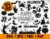 Halloween Witch SVG Ghost Vector Silhouette Cricut Vinyl Eps Dxf ClipArt Cut File.jpg