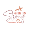 She is strong proverbs 3125.png