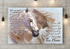 God Jesus Horizontal Canvas Prints - God Wall Art - God And The Horse2.jpg