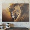 Jesus God Landscape Canvas Prints - God Wall Art - The Lion Of Judah.jpg