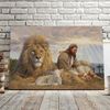 Lion Of Judah - Lamb - Jesus Canvas Poster - Jesus Wall Art - Christ Pictures - Faith Canvas - Gift For Christian1.jpg