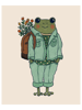 Mr. Frog - Casual  Canvas Print.png