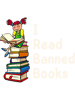 I Read Banned Books Cute Bookish Merch Book Lovers Librarian.png