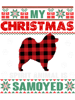 Dog Samoyed My Spirit Animal Is Samoyed Dog Owner Ugly Christmas Sweater.png