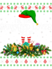 Dog Samoyed Matching Family Ugly Im The Samoyed Lover Elf Christmas.png