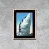 Climbers climbing an ice tower photo poster Print Framed Canvas, vintage french poster, Mont Blanc, France travel, travel poster, postcard.jpg