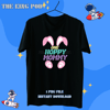 Rabbits One Hoppy Mommy Easter Bunny Fun Mothers Shirt For Easter.png